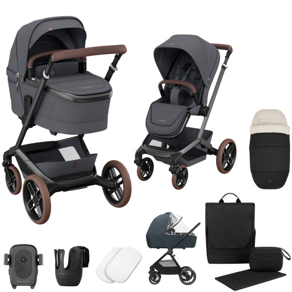 Maxi-Cosi Fame Kinderwagen 2 in 1 + Accessoires