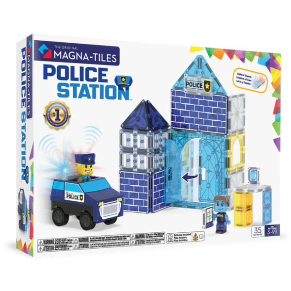 Magna-Tiles Politiebureau – 35-delig