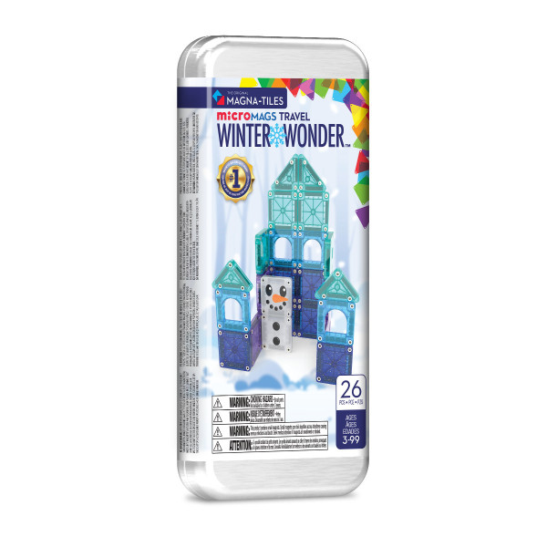 Magna-Tiles microMAGS Winter Reisset - 26-delig