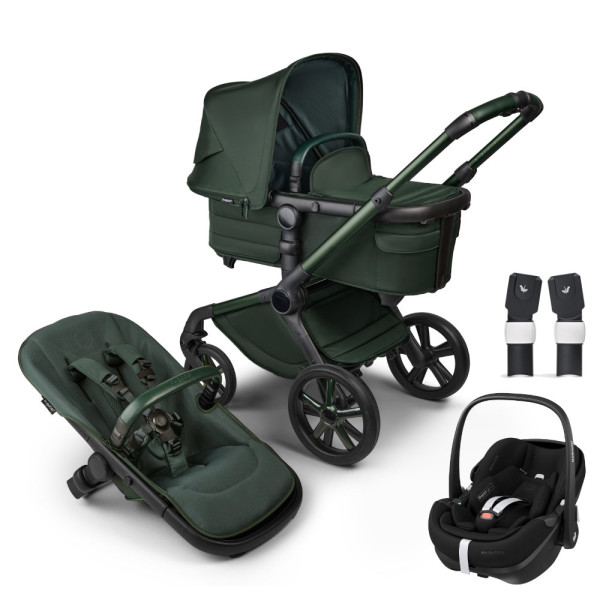Bugaboo Fox 5 Kinderwagenset 3 in 1 incl. Maxi Cosi Pebble 360 Pro2 i-Size Autostoeltje