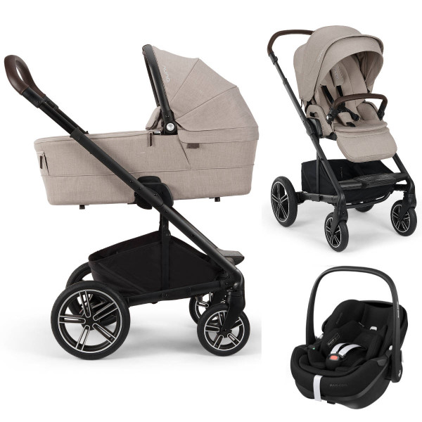 Nuna MIXX Next Kinderwagen Set 3 in 1 incl. Maxi Cosi Pebble 360 Pro 2 I-Size