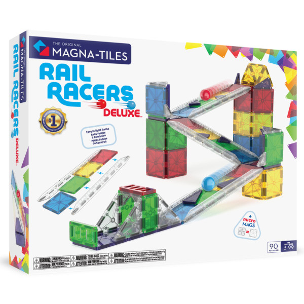 Magna-Tiles Rail Racers Deluxe – 90-delig