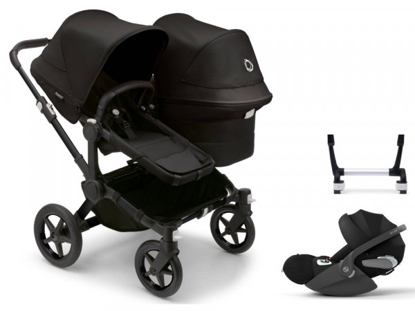 Bugaboo Donkey 5 Duo kinderwagen set 3 in 1 incl. Cybex Cloud T i-Size Autostoeltje