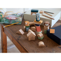 Preview: Sebra Houten Bouwstenen, Wildlife Preview: Sebra Houten Bouwstenen, Wildlife