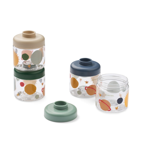 Liewood Dominique Babyvoeding Bewaardoosjes 4-Pack