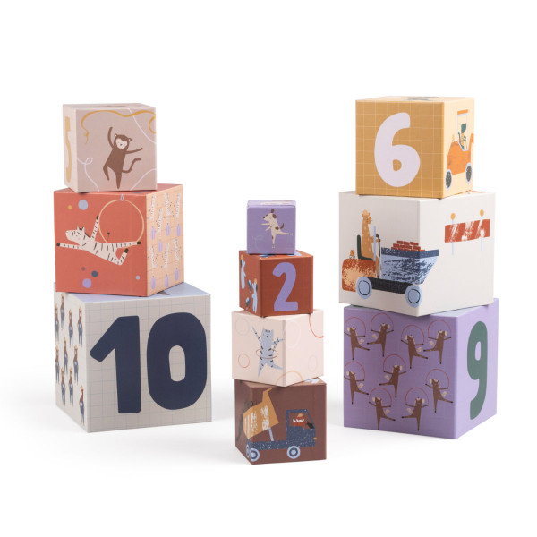 Sebra stapelblokken Toes/Builders