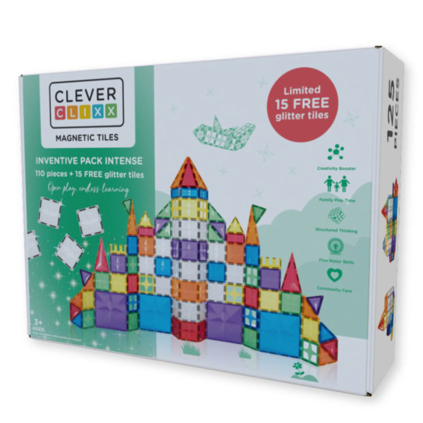 Cleverclixx Inventive Pack Intense – 110 Stuks + 15 GRATIS Stuks (Limited Edition)
