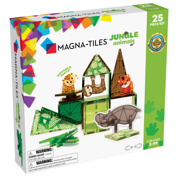Magna-Tiles Jungle Dieren – 25-delig