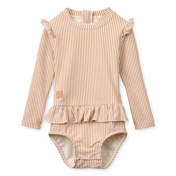 Liewood Sille Seersucker Baby Badpak