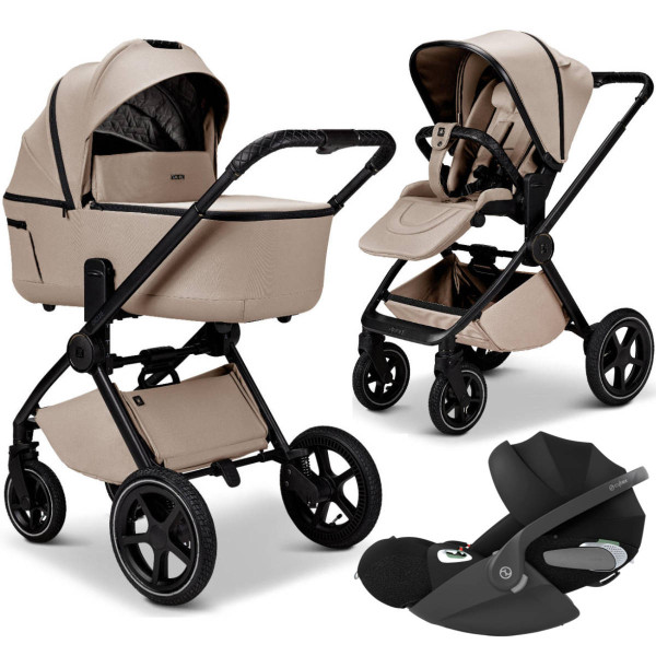 Moon Gio 2.0 Kinderwagen Set 3 in 1 inkl. Cybex Cloud T i-Size Babyschale