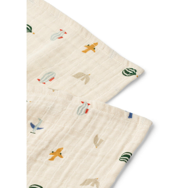 Liewood Lewis hydrofiele doeken, 2 stuks