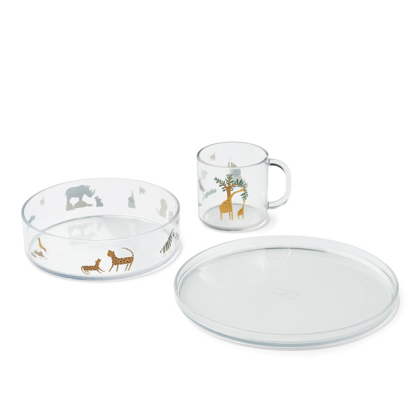 Liewood Siva Tritan Servies Set, 3-delig