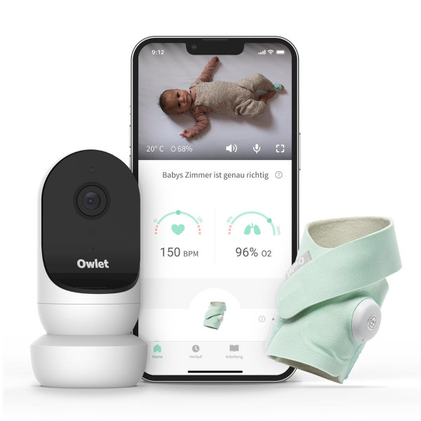 Owlet Babyfoon Duo 2: Smart Sock 3 & HD Cam 2