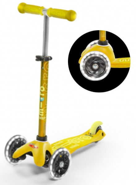 Mini Micro Deluxe Step met LED Wielen