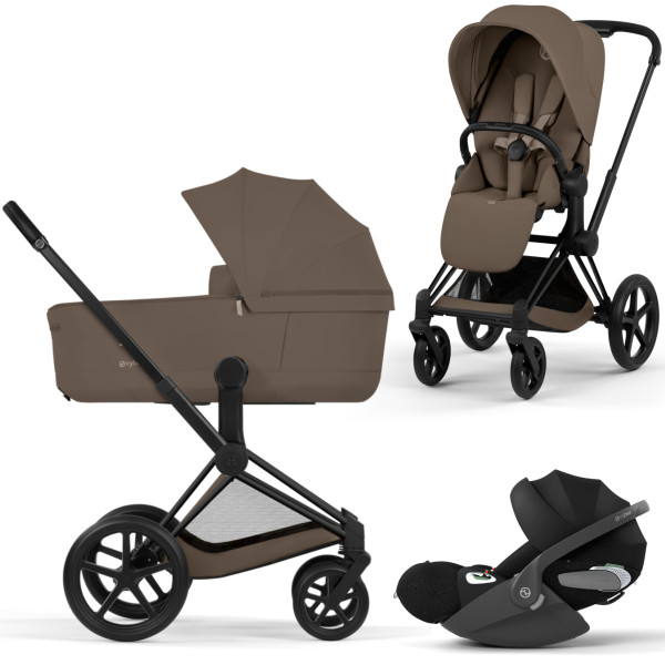 Cybex Priam 5 Comfort Kinderwagen Set 3 in 1 incl. Cloud T i-Size