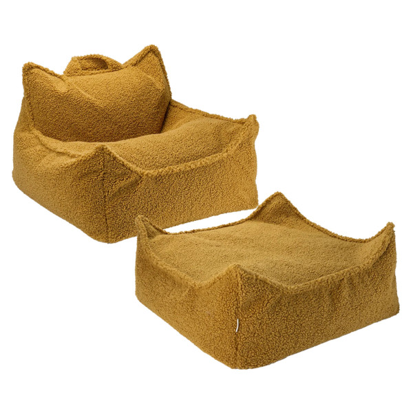 Wigiwama Zitzak & Ottoman Square Set