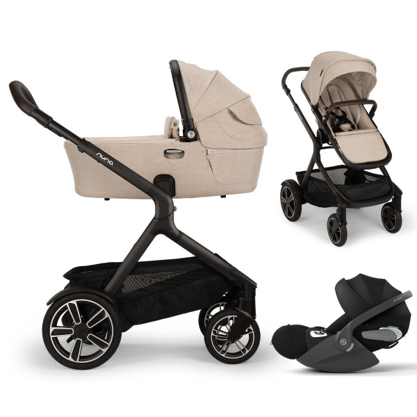 Nuna DEMI Next Kinderwagen Set 3-in-1 incl. Cybex Cloud T i-Size Autostoeltje