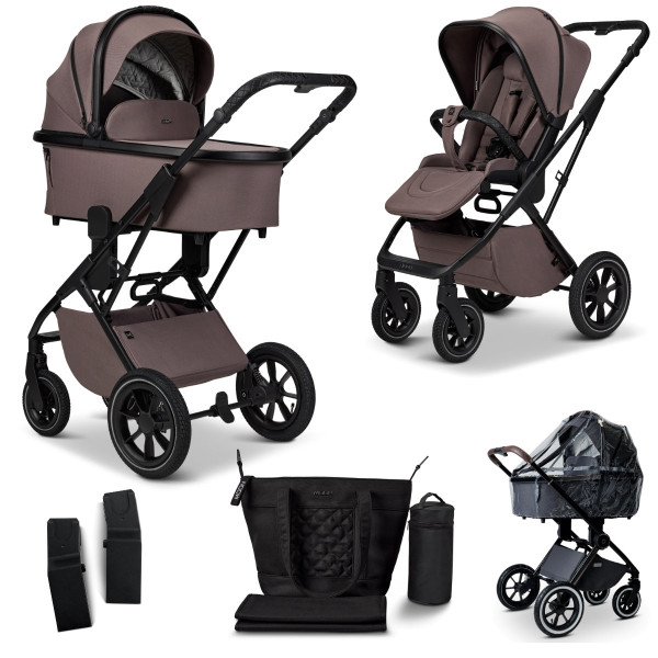 Moon PIU Kinderwagen Set 3 in 1 inclusief Accessoires