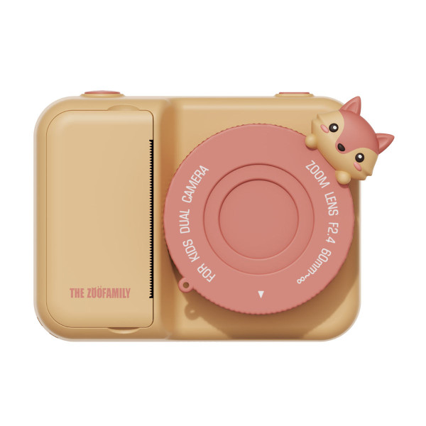 The Zoofamily Zoo Print P2 kindercamera met thermoprint