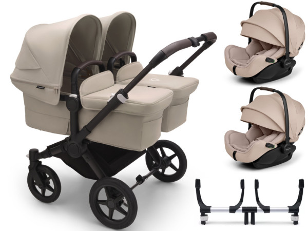 Bugaboo Donkey 5 Twin Wandelwagen Set 3 in 1 incl. Bugaboo Otter