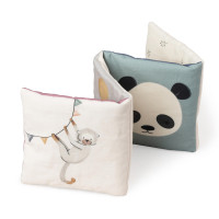 Preview: Sebra stoffen boek met activiteiten Preview: Sebra stoffen boek met activiteiten