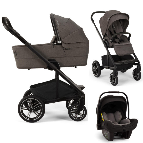 Nuna MIXX Next Kinderwagen Set 3‑in‑1 incl. Nuna PIPA Next i‑Size Autostoeltje