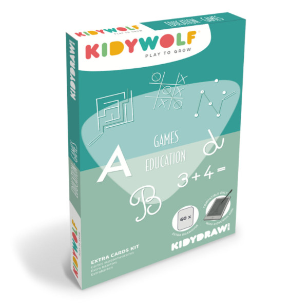 Kidywolf Navulset voor Kidydraw Mini Tekenbord