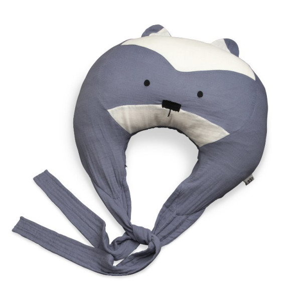 Sebra voedingskussen met dierenmotieven