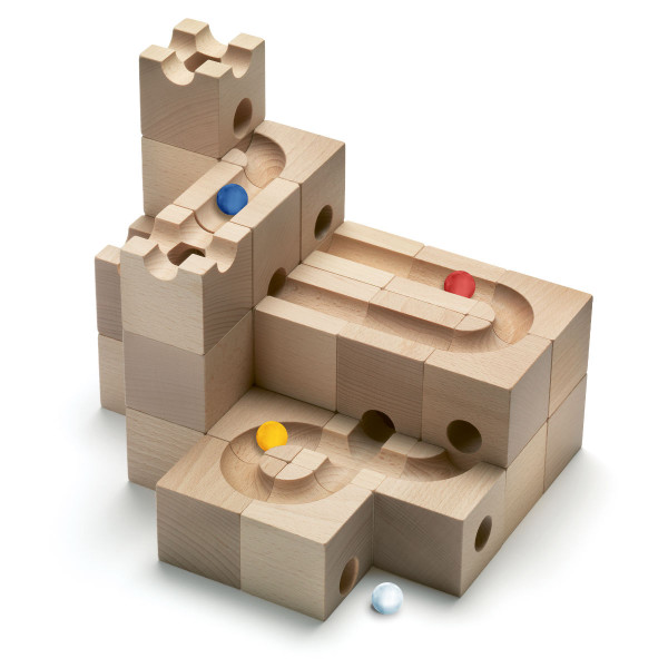 CUBORO Kugelbahn STANDARD 32 das Starter Set, 32-teilig