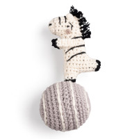 Sebra gehaakte rammelaar Sebra gehaakte rammelaar