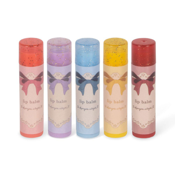 Konges Sløjd Glitter-lippenbalsem 5-pack