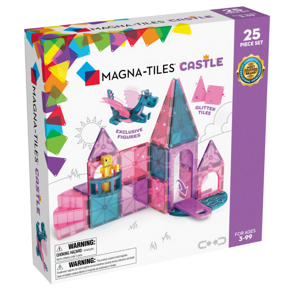 Magna-Tiles Kasteel - 25 Stuks