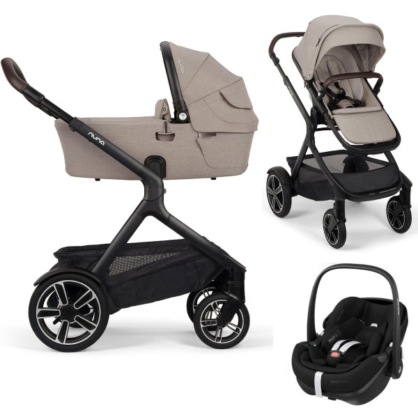 Nuna DEMI Next Kinderwagen Set 3-in-1 incl. Maxi Cosi Pebble 360 Pro 2 i-Size