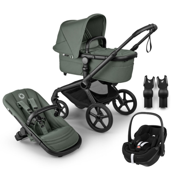 Bugaboo Fox 5 Renew Kinderwagen Set 3-in-1 incl. Maxi Cosi Pebble 360 Pro2