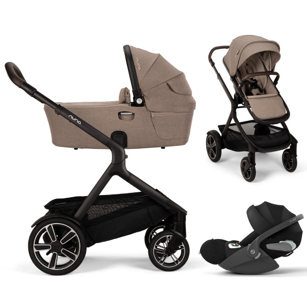 Nuna DEMI Next Kinderwagen Set 3-in-1 incl. Cybex Cloud T i-Size Autostoeltje