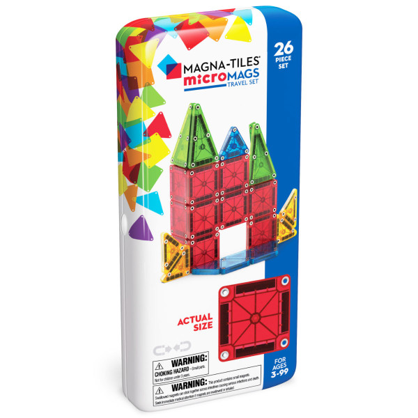 Magna-Tiles microMAGS Reisset - 26-delig
