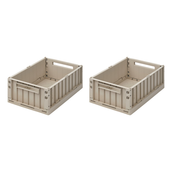 Liewood Weston storage box M, 2 stuks