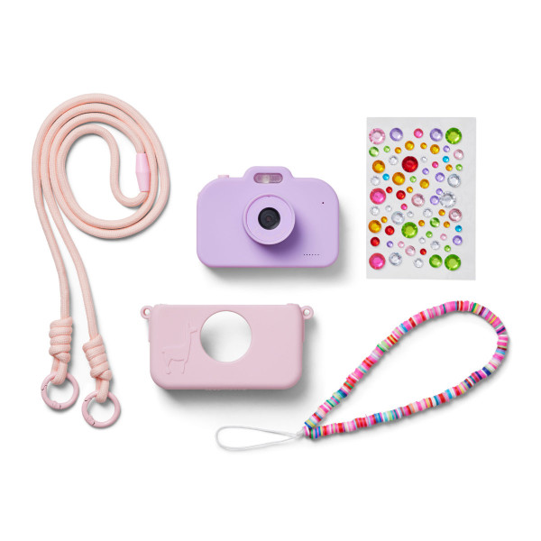 Lalarma Camera Set met siliconen hoes, sieradendoos, hanger & stickervel