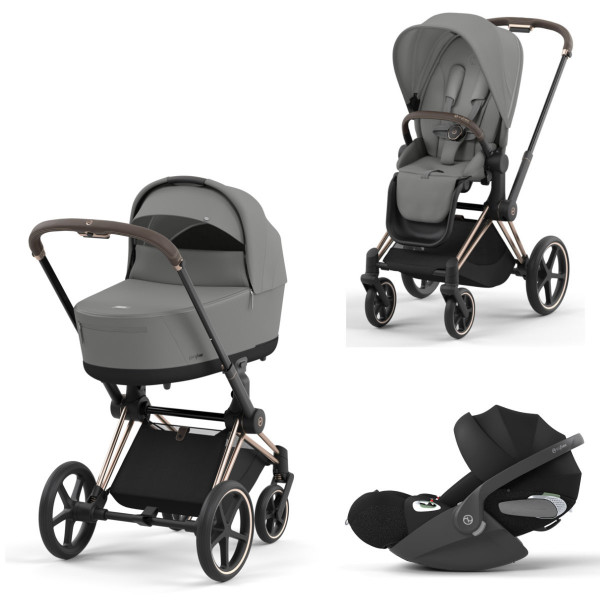 Cybex Priam Kinderwagen Set 3 in 1 incl. Cybex Cloud T i-Size