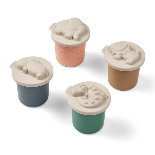 Liewood Rollie Klei Set met Vormpjes, 4-delige Set
