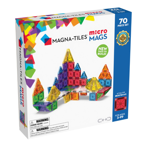 Magna-Tiles microMAGS Deluxe - 70-delig