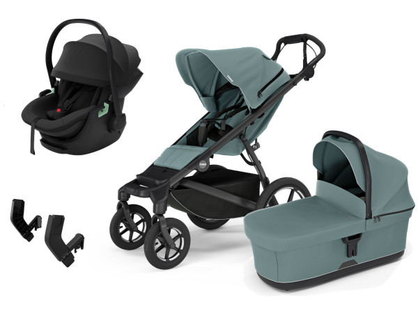 Thule Urban Glide 4-wheel Kinderwagen Set 3-in-1 incl. Maple i-Size Autostoeltje