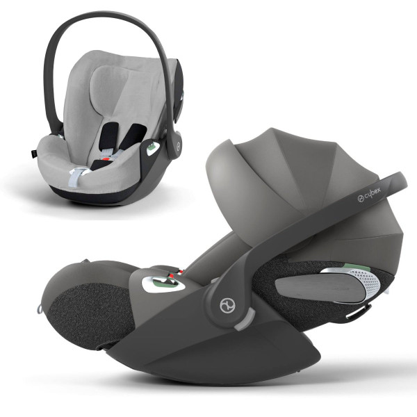 Cybex Cloud T i-Size Baby Autostoel + Gratis Cloud T Zomerhoes
