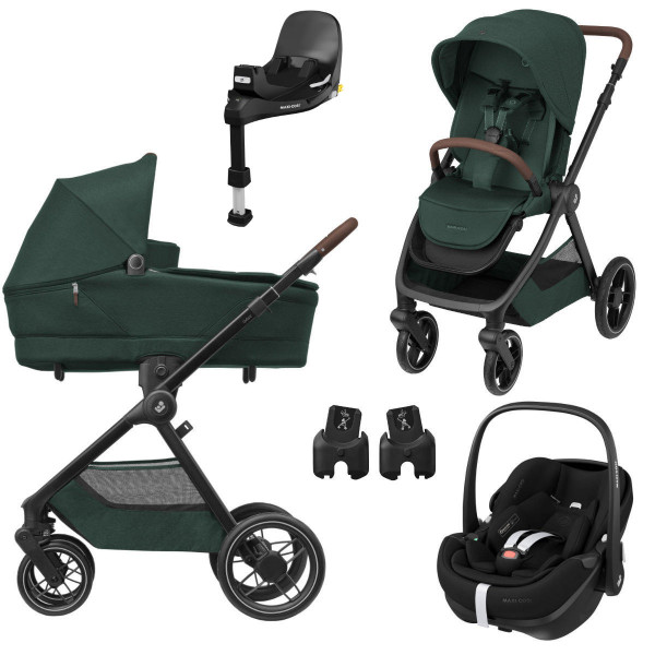 Maxi-Cosi Oxford+ Kinderwagenset 3-in-1 incl. Pebble 360 Pro2 + FamilyFix 360 Pro Base