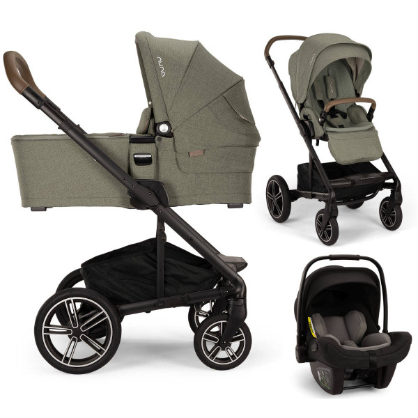 Nuna MIXX Next Kinderwagen Set 3‑in‑1 incl. Nuna PIPA Next i‑Size Autostoeltje