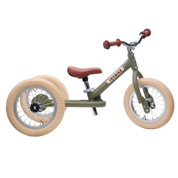 Trybike 2‑in‑1 Driewieler / Loopfiets van Metaal
