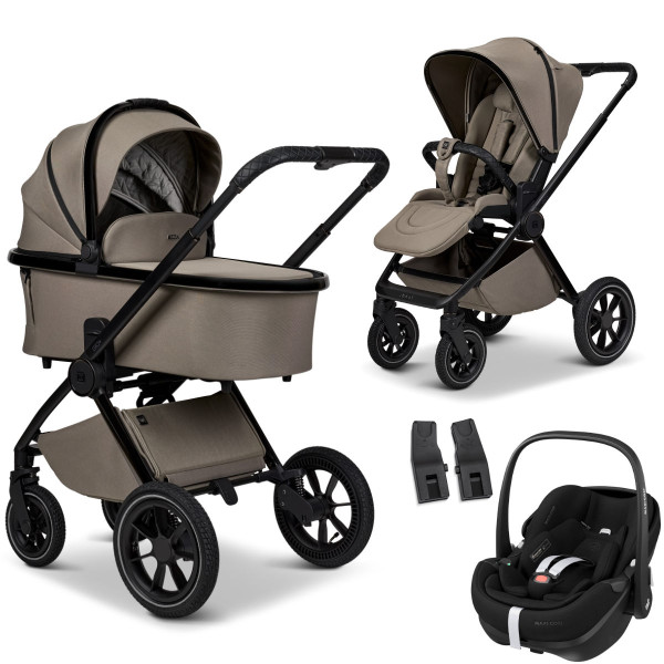 Moon GIO+ Kinderwagen Set 3 in 1 inclusief Maxi Cosi Pebble 360 Pro 2