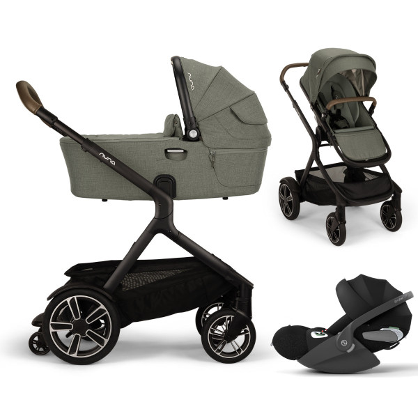 Nuna DEMI Next Kinderwagen Set 3-in-1 incl. Cybex Cloud T i-Size Autostoeltje