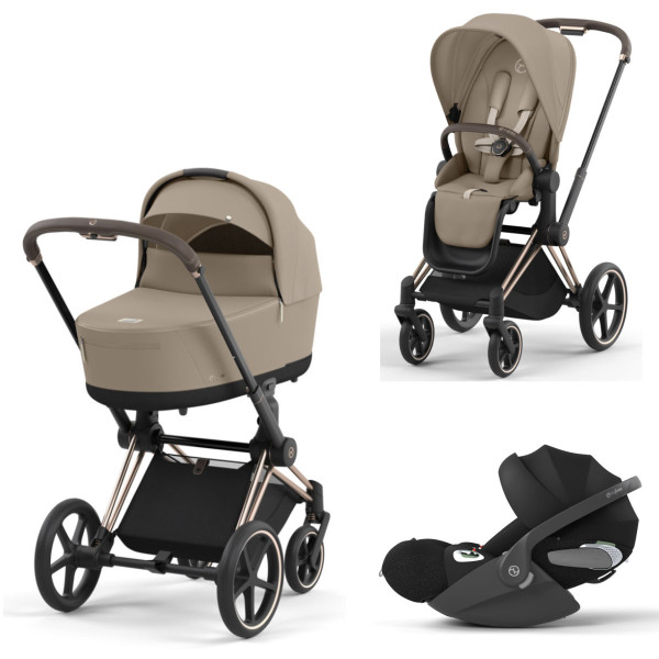 Cybex Priam Kinderwagen Set 3 in 1 incl. Cybex Cloud T i-Size