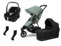 Thule Spring 2 kinderwagen set 3-in-1 incl. Maxi Cosi Pebble 360 Pro2 i-Size autostoeltje